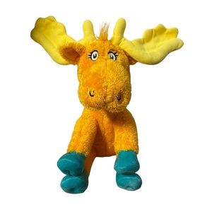 Kohl’s Cares Dr Seuss Thidwick The Big Hearted Moose Plush Orange Stuffed Animal